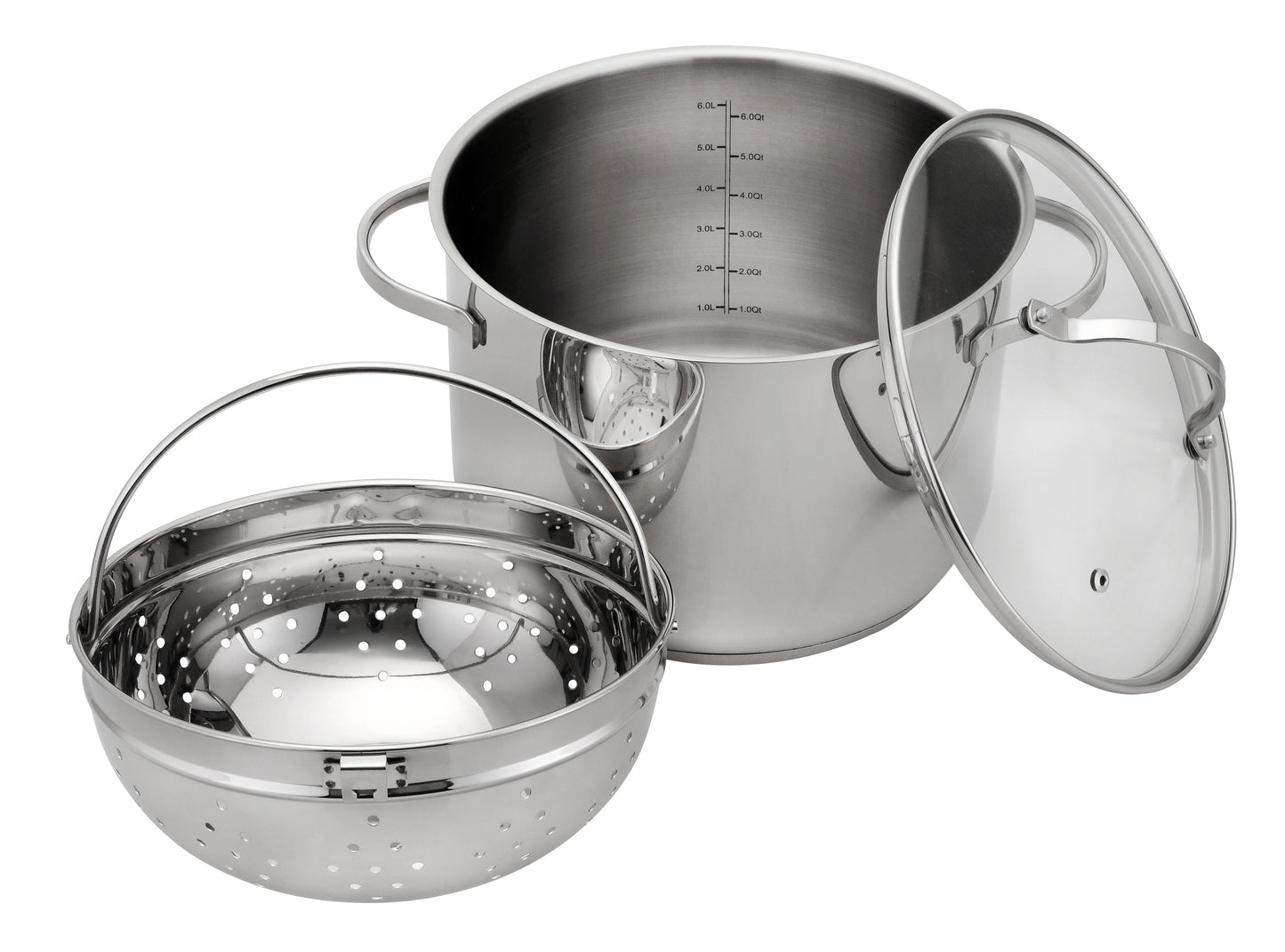 stockpot with basket inside TP20137001